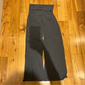 Brandy Melville Grey Foldover Sweatpants